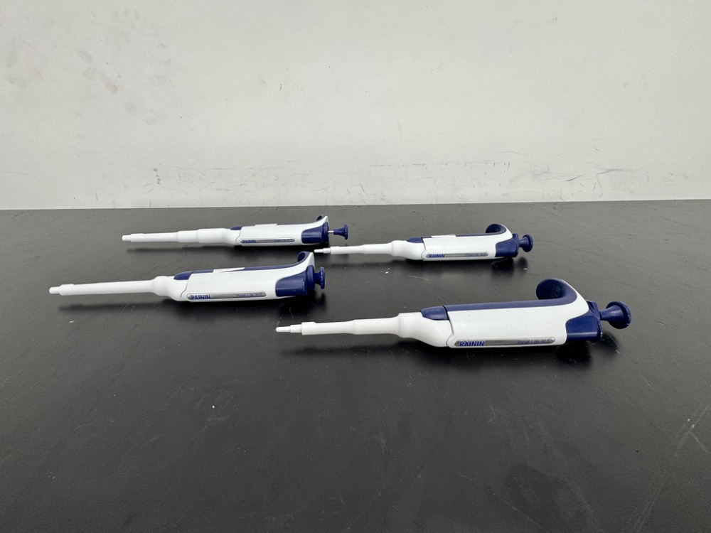 Image of Rainin Pipet-Lite XLS Single Channel Pipettes - Quantity 4